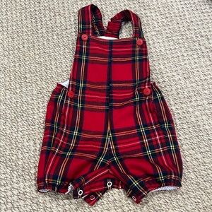 Sal and Pimenta plaid outfit boys 12 months